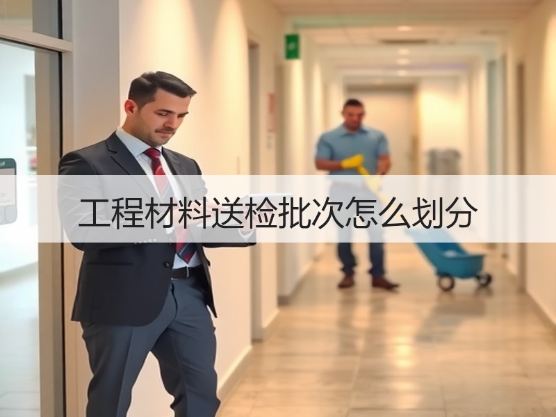 工程材料送检批次怎么划分