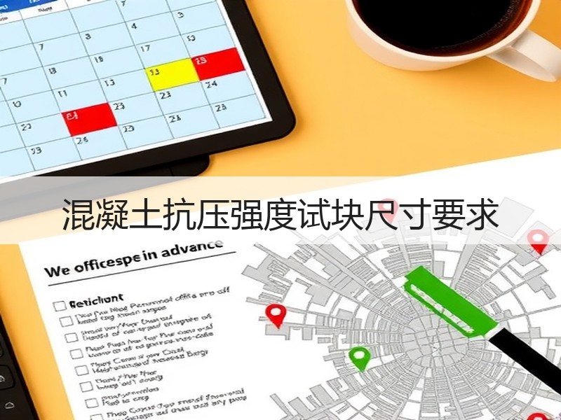 混凝土抗压强度试块尺寸要求