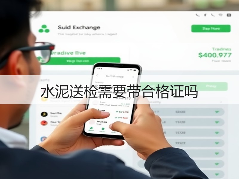 水泥送检需要带合格证吗