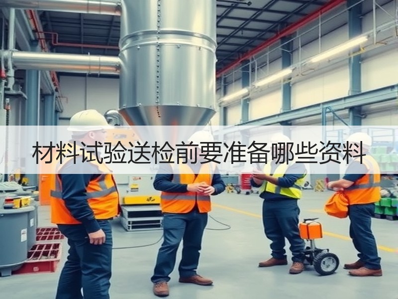 材料试验送检前要准备哪些资料