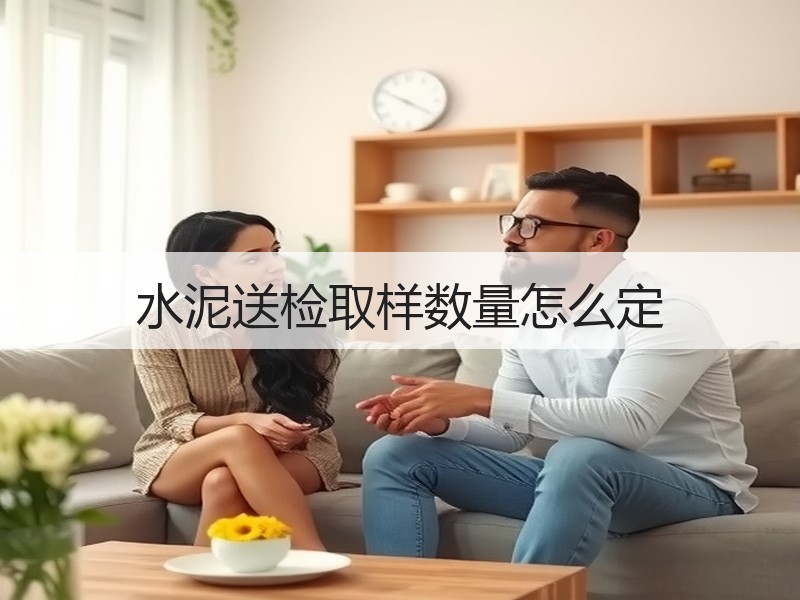 水泥送检取样数量怎么定