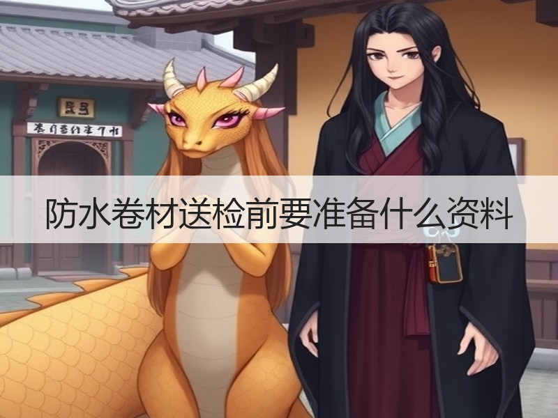 防水卷材送检前要准备什么资料