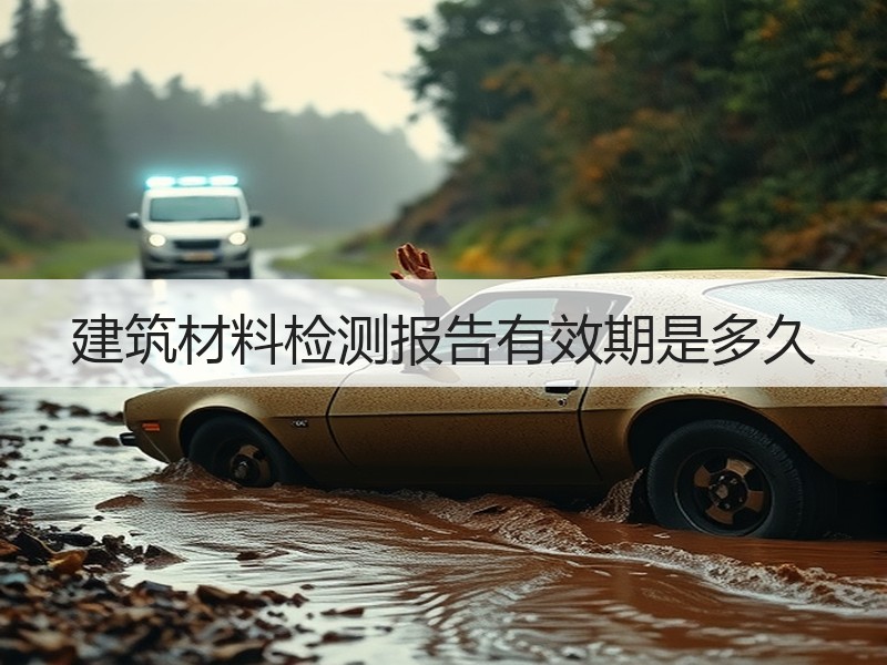 建筑材料检测报告有效期是多久