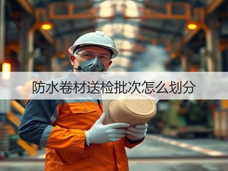 防水卷材送检批次怎么划分